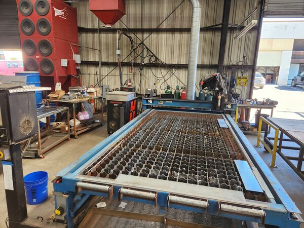 Hypertherm #Edge-Pro-TI, CNC plasma cutter, 130 amp, 6' x 12' table, 2008, upgraded 2013 - Image 1