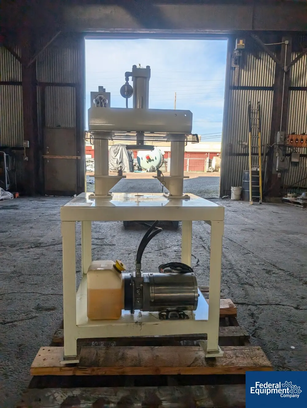Ross #DS-1QT, Discharge Press, 1 Quart, 0.5 HP, 230/460 V., w/ platen - Image 4