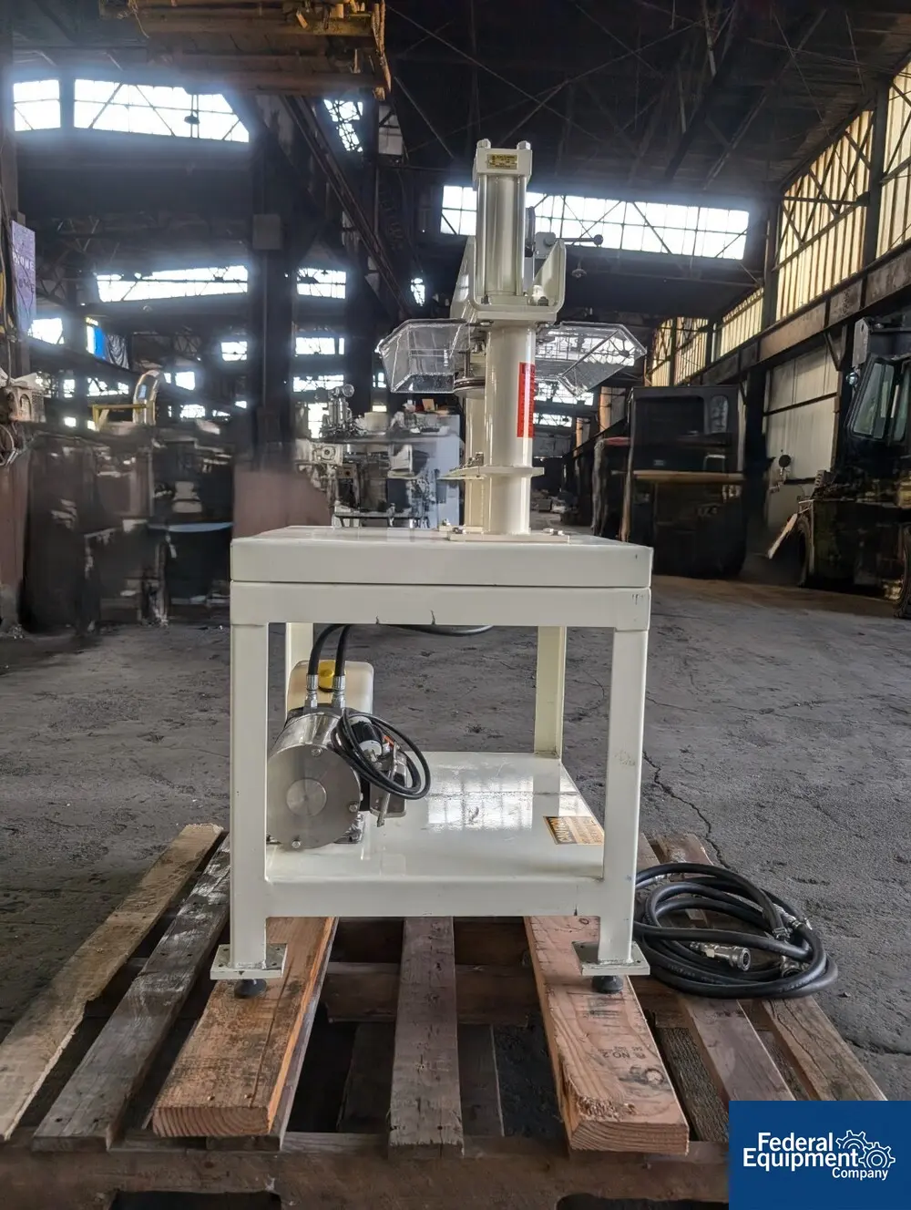 Ross #DS-1QT, Discharge Press, 1 Quart, 0.5 HP, 230/460 V., w/ platen - Image 5