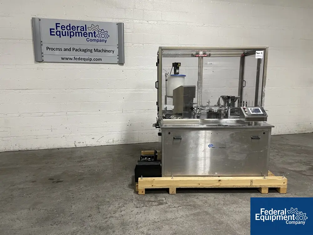 M &O Perry #SA-SF, Syringe Filler, 12 station, AB PLC, 110 V. - Image 1