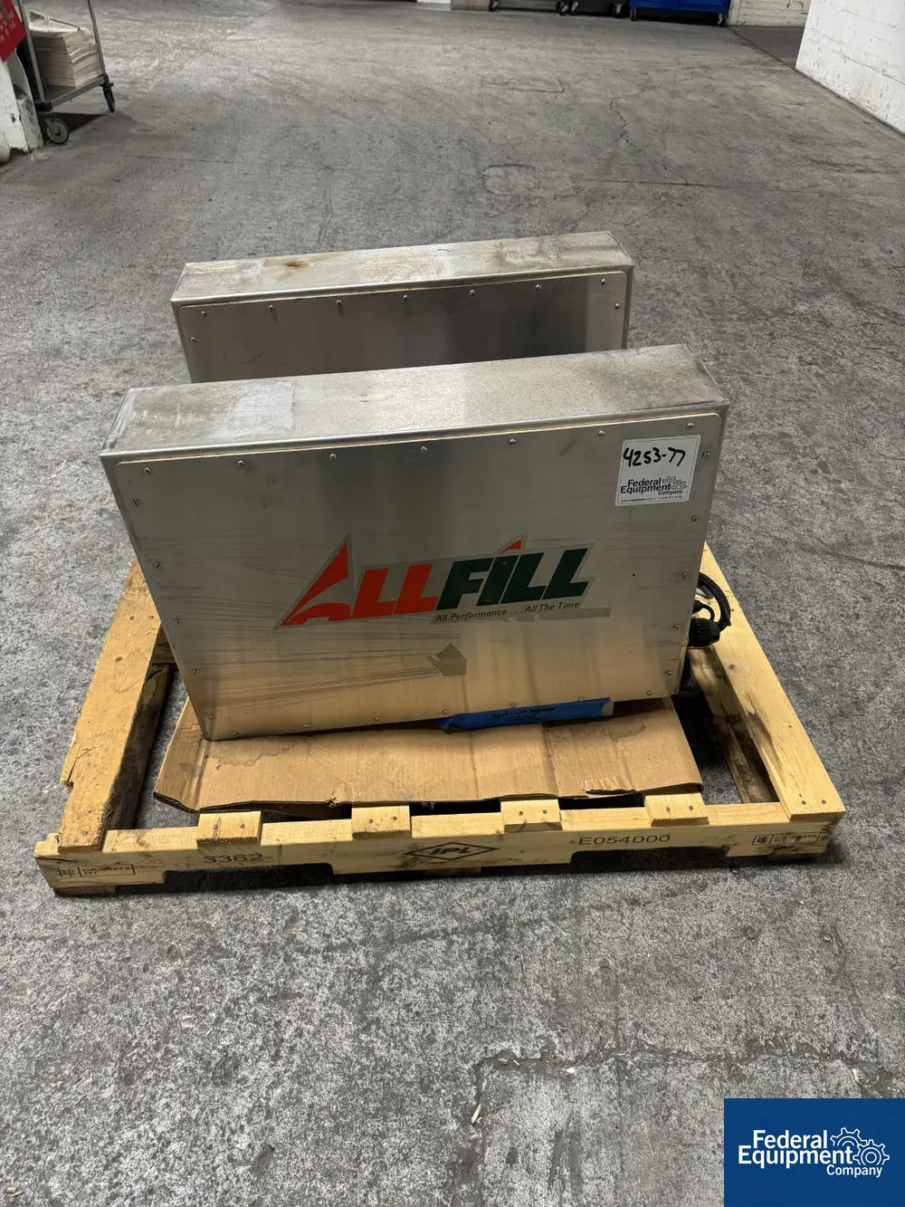 AllFill #TTHASV-600, Spare Set of Auger Drives, dual lane powder filler, 480 V., 3ph - Image 1
