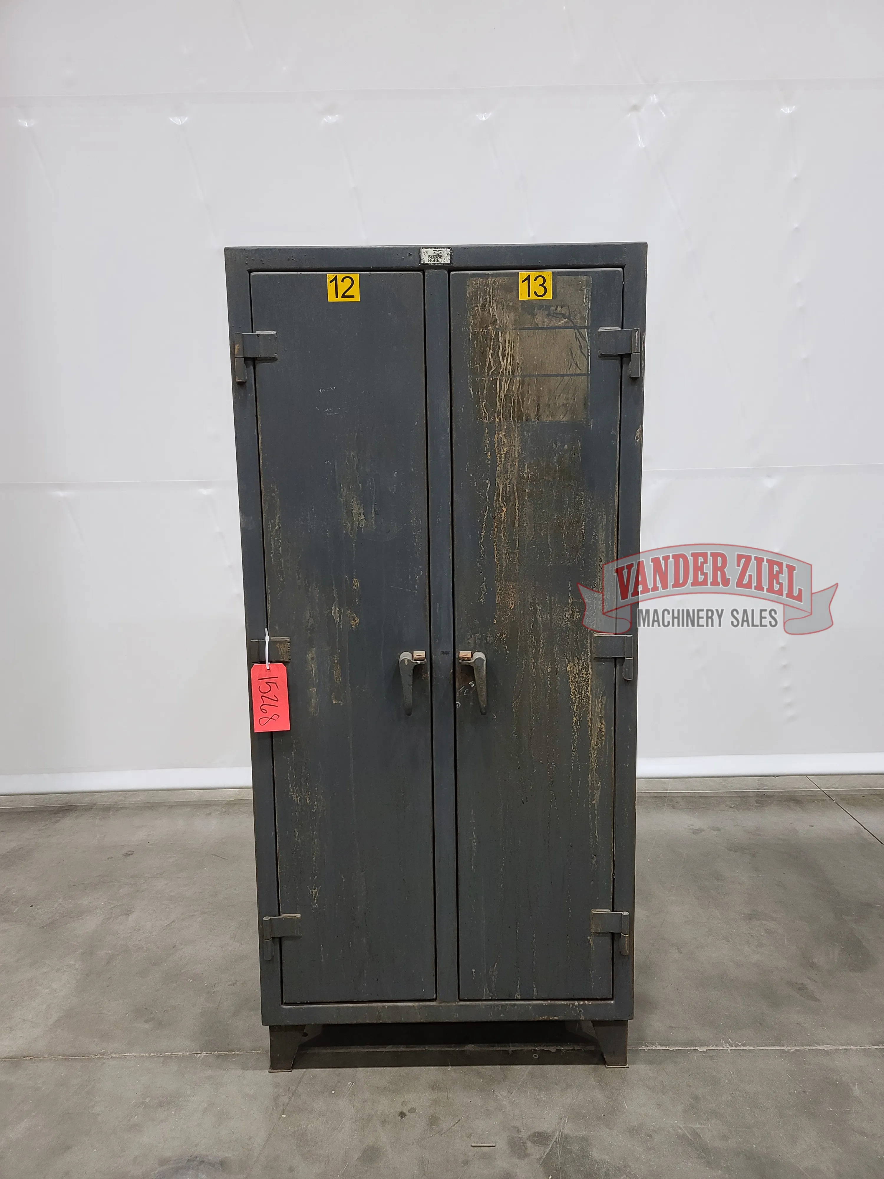 Stronghold, 36" x 24" x 78" heavy duty tool cabinet, 12 gauge construction - Image 1