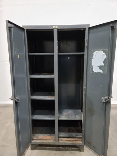 Stronghold, 36" x 24" x 78" heavy duty tool cabinet, 12 gauge construction - Image 5