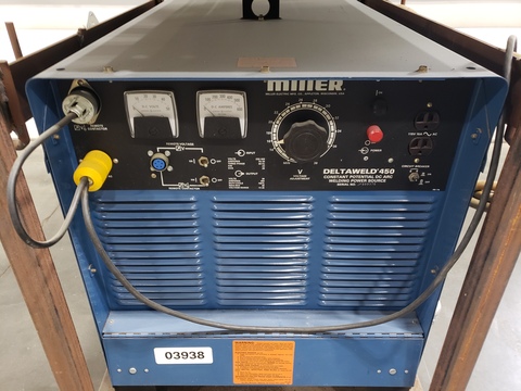Miller, Deltaweld-450, wire feed welder - Image 7