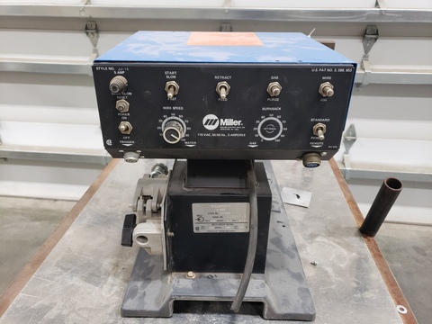 Miller, Deltaweld-450, wire feed welder - Image 8