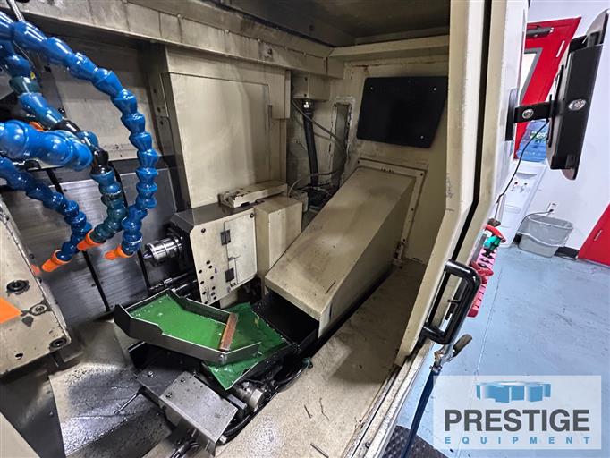 Tsugami #BS26-III, 7-Axis CNC Swiss type lathe, Fanuc 18iT, LNS Super Hydrobar barfeed, 2006 - Image 3