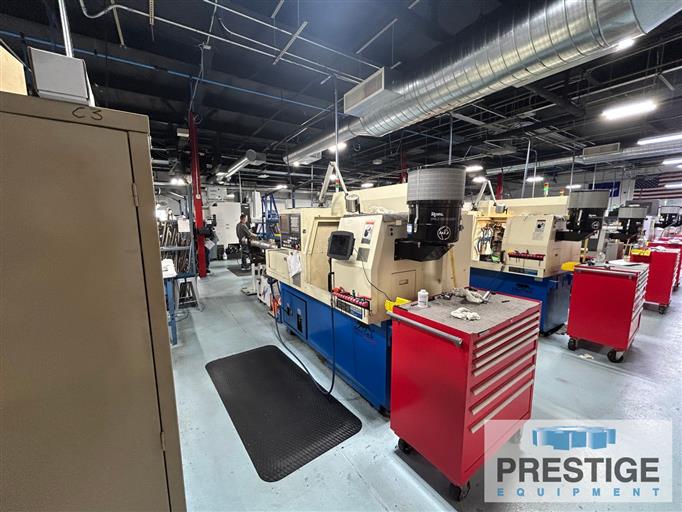 Tsugami #BS26-III, 7-Axis CNC Swiss type lathe, Fanuc 18iT, LNS Super Hydrobar barfeed, 2006 - Image 5
