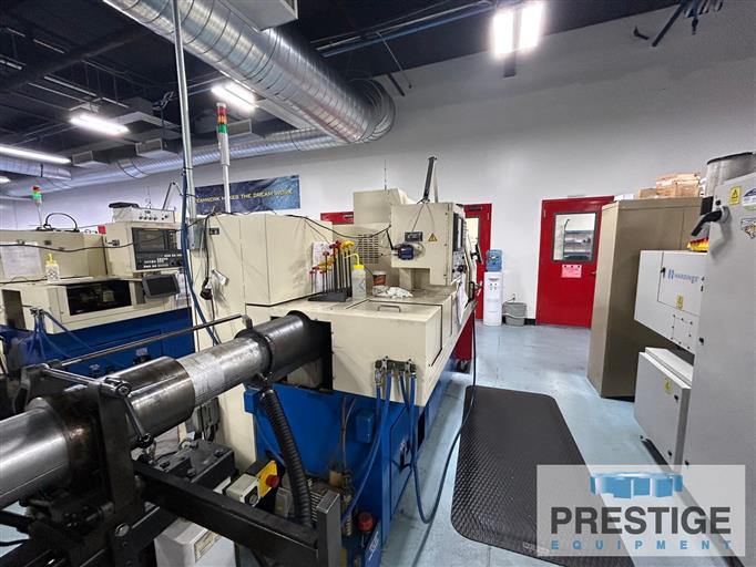 Tsugami #BS26-III, 7-Axis CNC Swiss type lathe, Fanuc 18iT, LNS Super Hydrobar barfeed, 2006 - Image 6