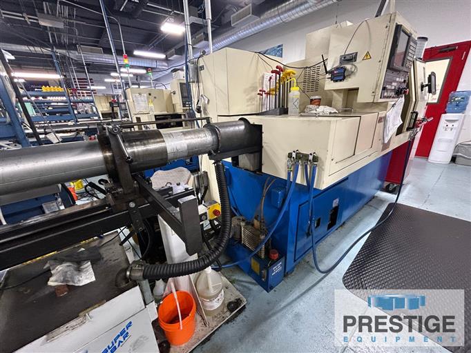Tsugami #BS26-III, 7-Axis CNC Swiss type lathe, Fanuc 18iT, LNS Super Hydrobar barfeed, 2006 - Image 7