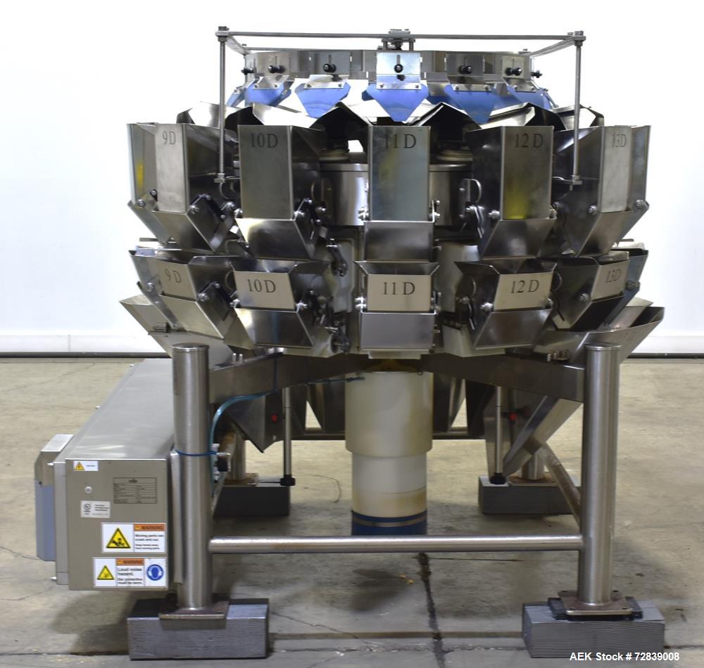 PFM #14C2, Multihead Weigher, 14-Head, 5000g Capacity, 180 WPM, 230 V. - Image 2