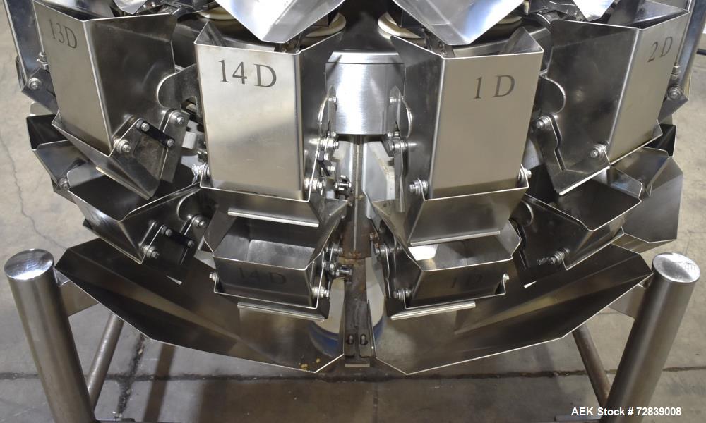 PFM #14C2, Multihead Weigher, 14-Head, 5000g Capacity, 180 WPM, 230 V. - Image 7