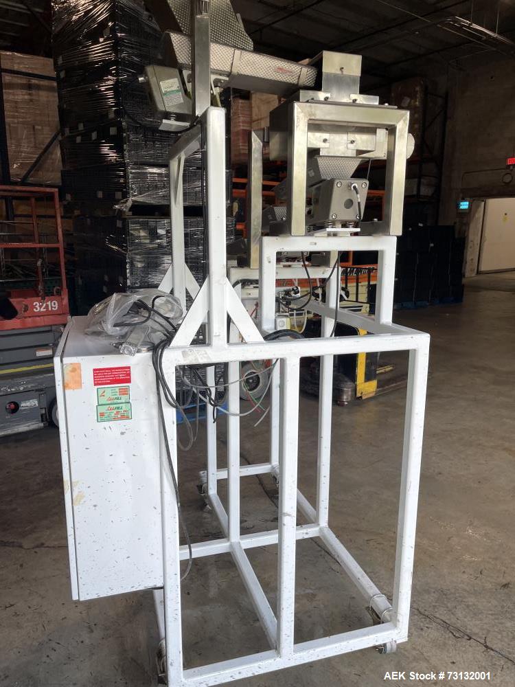 All-Fill #VF-120-HD, Vibratory Net Weigh Scale, 1 oz to 10 lbs capacity, 15 CPM, Stainless Steel, casters - Image 2