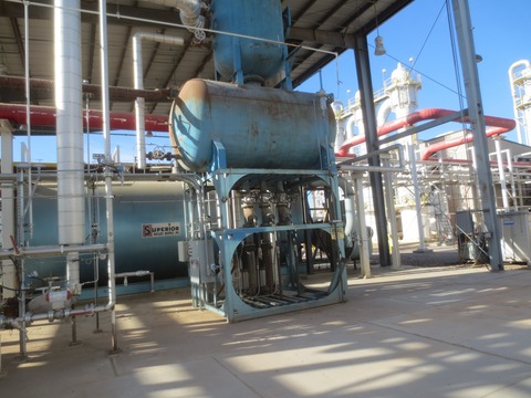 2200 HP Superior Boiler Works Inc #8-5-11000, gas fired boiler, 150 psi, 75900 PPH, 2006 - Image 1