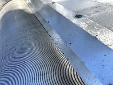 24" x 48" Stainless steel rotary screen, 48" x 48" x 96" tank - Image 6