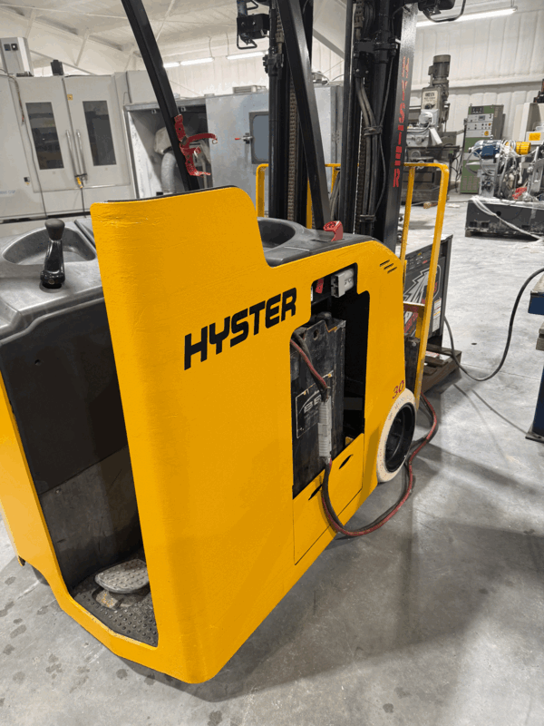 3000 lb. Hyster #E30HSD, electric, forklift, 3 wheel, 2002 - Image 3