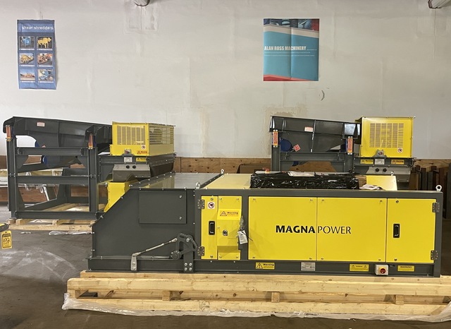 Magnapower Eddy Current sorter + control panel, 60" width, VFD ctrs & feeder controls - Image 4