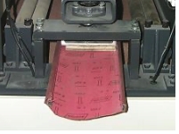 43" Timesavers #2331-04-334, Orbital Sander, 3-Head, 5-20 FPM, 3100 CFM, 33-38" passline, 5" thick, unused - Image 3
