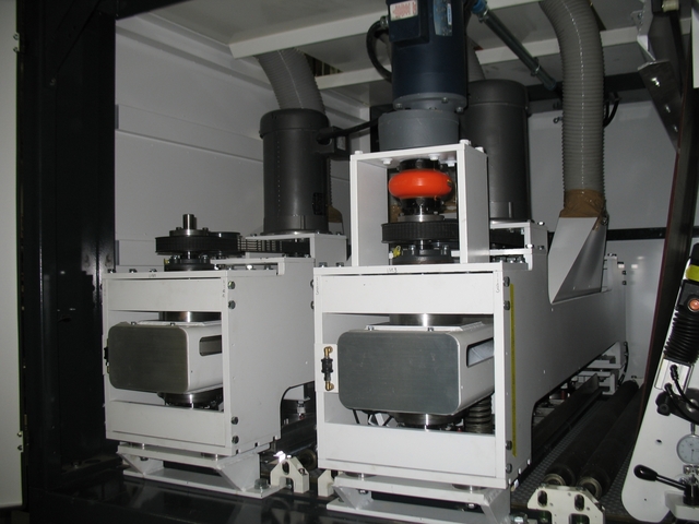 52" Timesavers #3331-25-133, Single Pad Widebelt/Orbital, 3-Head, 6" thick, 15-45 FPM, 5250 CFM, unused - Image 3