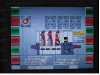 52" Timesavers #3311-45-6, Widebelt/Polisher, Single Head, 6" thick, 15-45 FPM, 2850 CFM, unused - Image 3