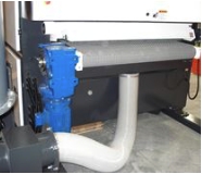 52" Timesavers #3311-45-6, Widebelt/Polisher, Single Head, 6" thick, 15-45 FPM, 2850 CFM, unused - Image 4