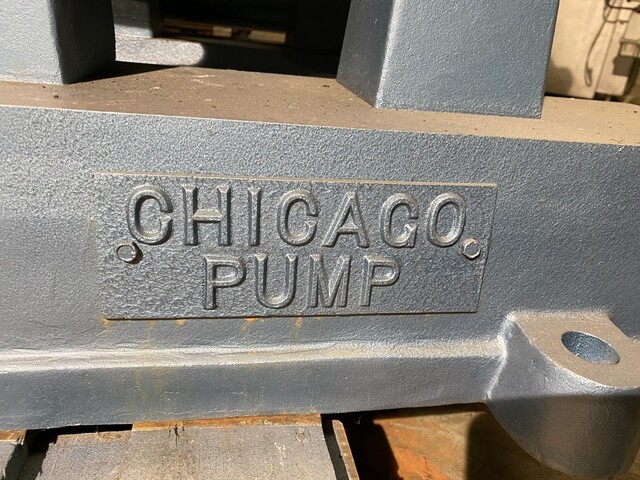 3480 GPM @ 75' TDH, Peerless, Chicago #74-21042-1 type DSA 10012, fire pump, 100 HP, 1780 RPM - Image 2