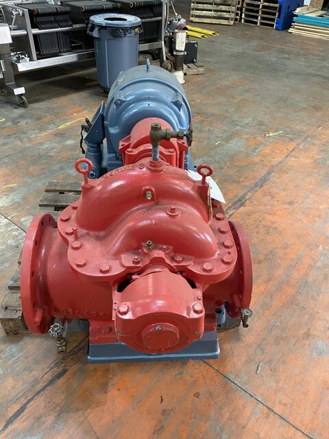 3480 GPM @ 75' TDH, Peerless, Chicago #74-21042-1 type DSA 10012, fire pump, 100 HP, 1780 RPM - Image 6