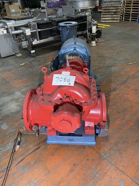 3480 GPM @ 75' TDH, Peerless, Chicago #74-21042-1 type DSA 10012, fire pump, 100 HP, 1780 RPM - Image 7