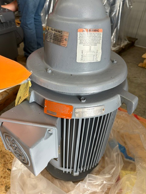25 HP 1800 RPM Usem/nidec, Frame 284TPA-12", VHS, vertical hollow shaft, vertical hollow shaft, 230/460 Volts - Image 2