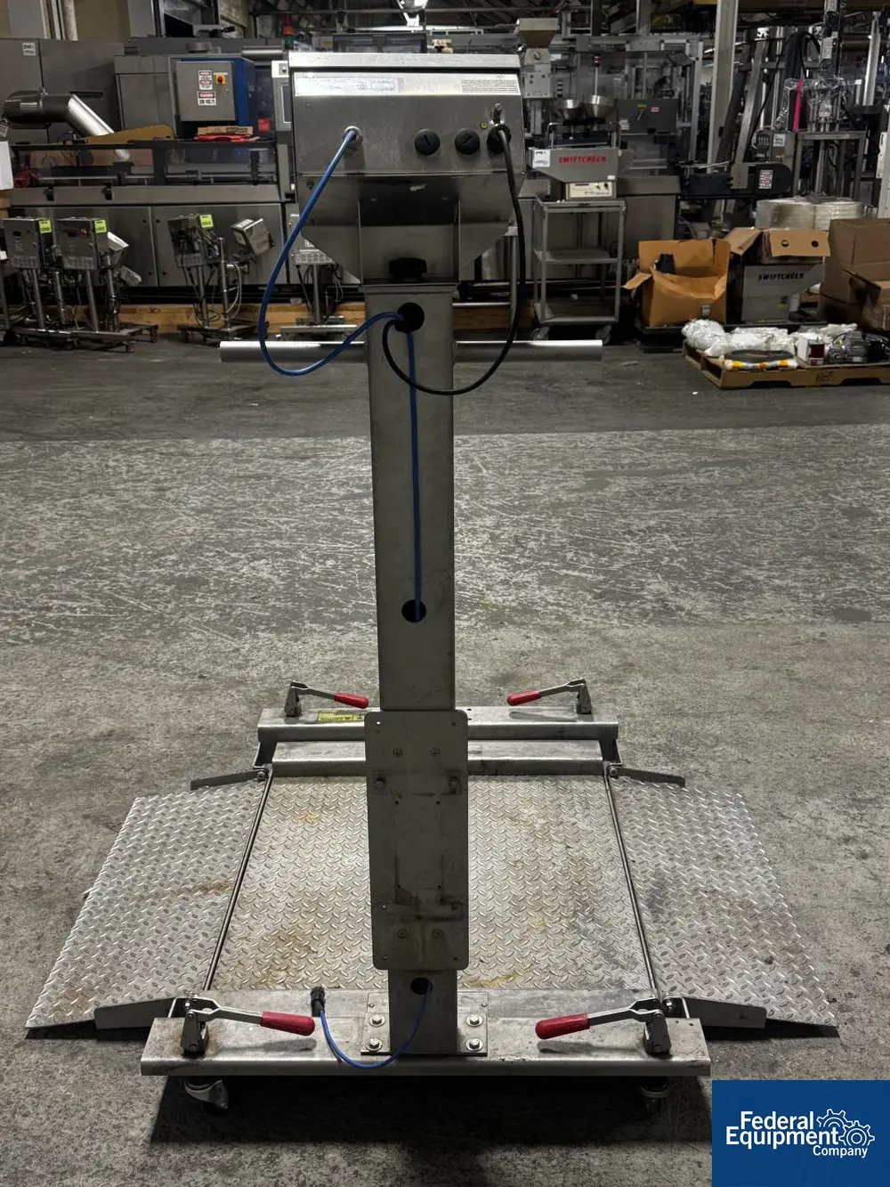 661 lb. Mettler #PUMA, Portable Pallet Scale, 300KG - Image 3