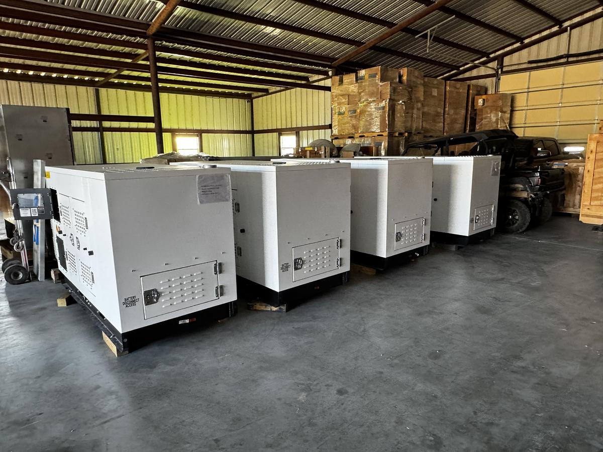 22 KW CK Power #Magnaplus, Natural gas generator, 120/240 Volts, 2023 (4 available) - Image 2