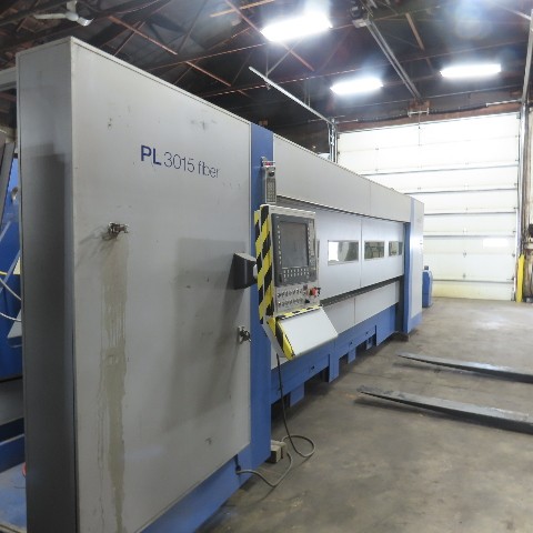 Han-Kwang #PL-3015, Fiber CNC Laser Cutting Machine, 3000 watt, 10' x 5' Dual Shuttle Table - Image 3