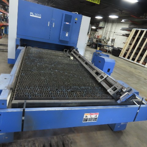 Han-Kwang #PL-3015, Fiber CNC Laser Cutting Machine, 3000 watt, 10' x 5' Dual Shuttle Table - Image 5