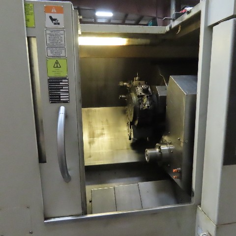 Hardinge #GS-51, CNC Turning Center, 3" PH W/LNS Bar Feeder (Needs Sub Spindle Work), 2000" mm between - Image 5