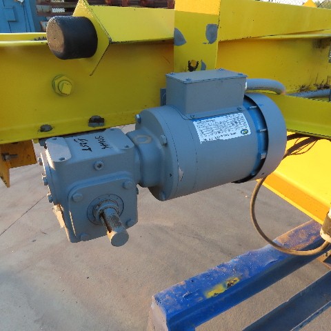 1 Ton, PWI, Underhung Bridge Crane, w/Powered End Trucks, 2000 lbs. capacity, 50' Span, 49' Travel, 3-Phase - Image 8