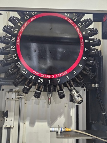 Brother #TC-32A, 4-Axis vertical machining center, 17.7" X, 12.6" Y, 16.1" Z, 12000 RPM, 7.5/10 HP, 26 - Image 6
