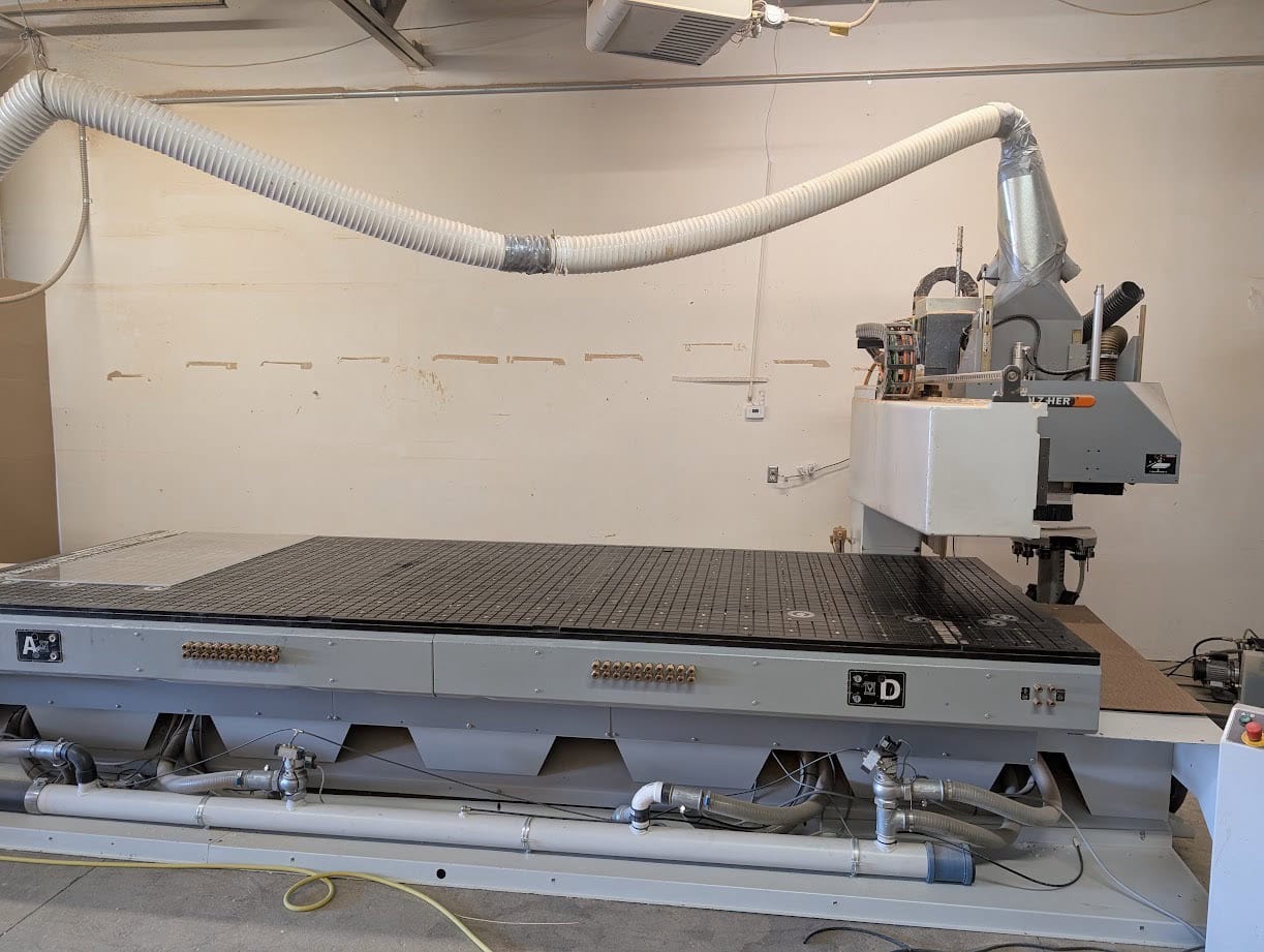 Holz-Her #UniMaster-7226ME, CNC Router, 5' x 12', 12 ATC, 2 Becker Vac Pumps, 2006 - Image 5
