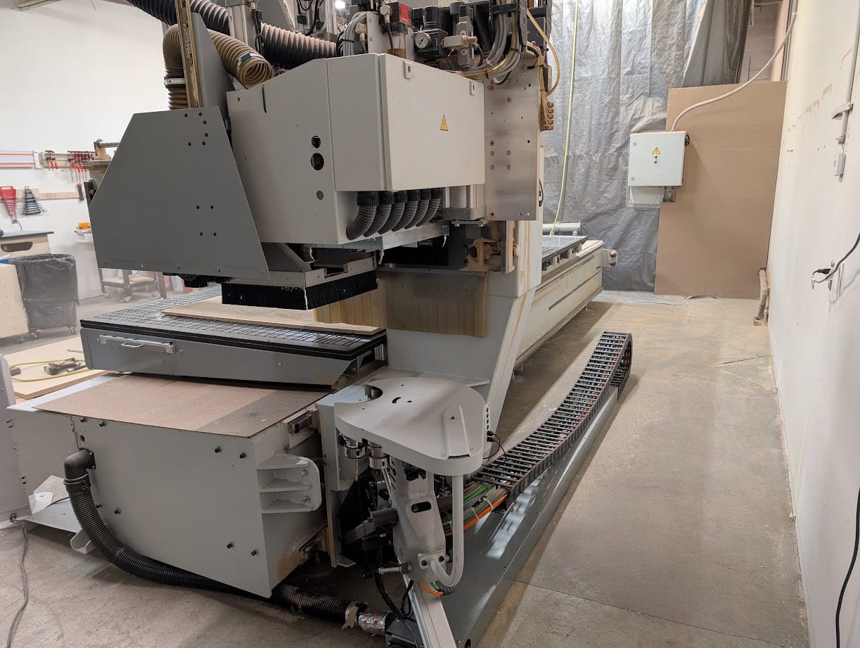 Holz-Her #UniMaster-7226ME, CNC Router, 5' x 12', 12 ATC, 2 Becker Vac Pumps, 2006 - Image 7