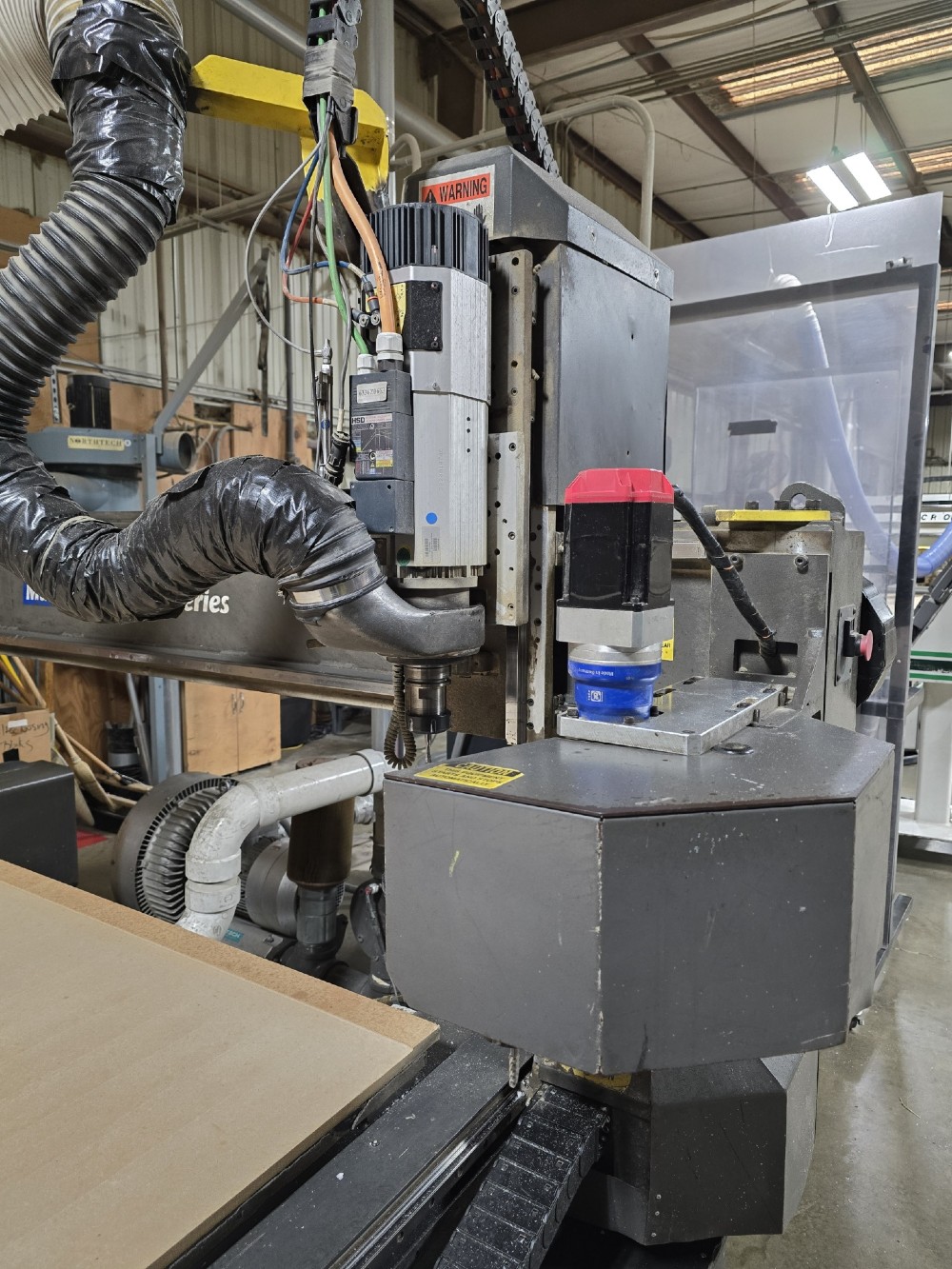 Multicam #5000, CNC router, 6.6' x 12' table, 2003, New Fanuc controls 2019, updated software, new spindle in - Image 2