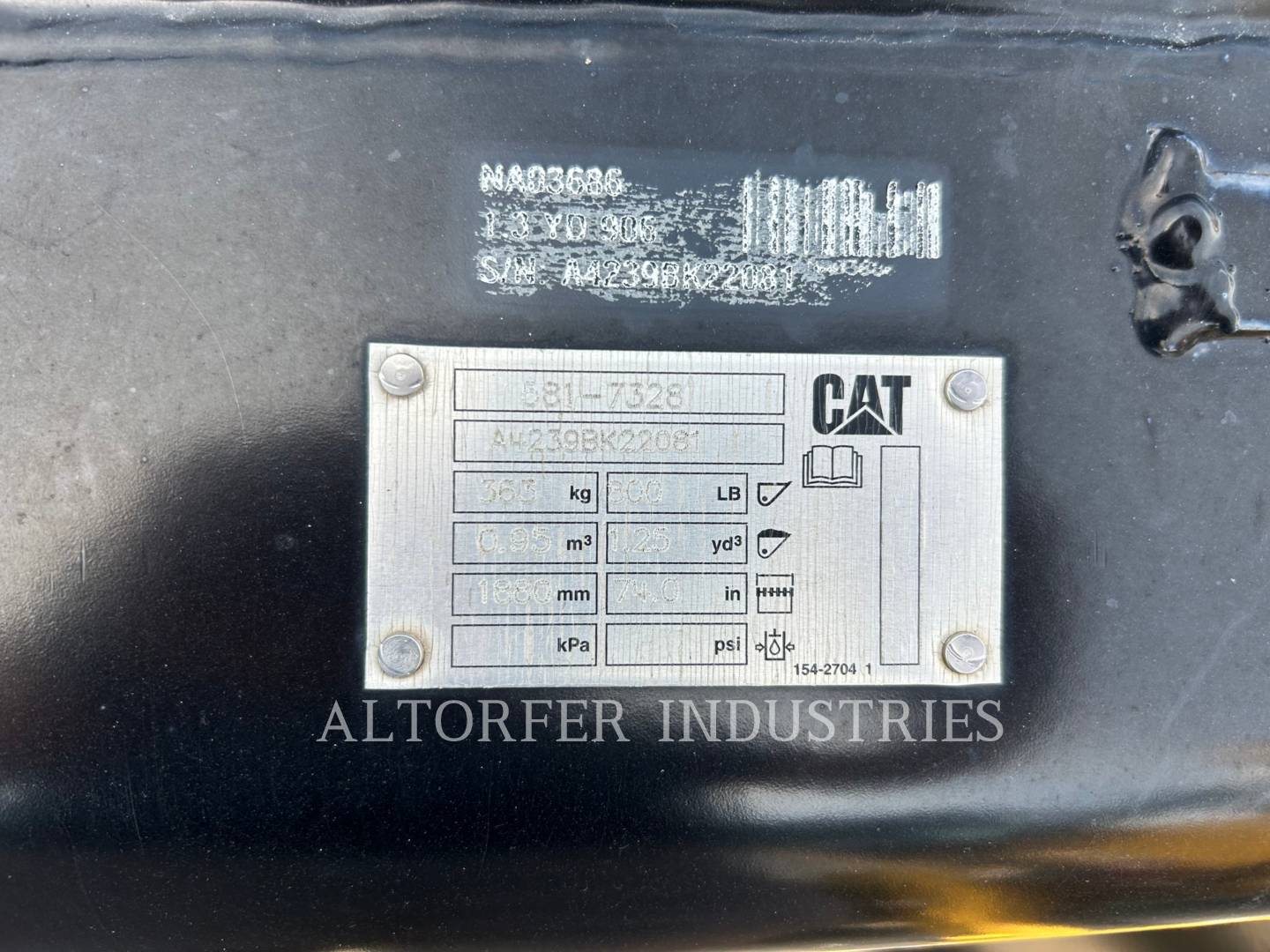 Cat 907-14, Wheel Loader, 135 hours, S/N: MZ700240, 2023 - Image 6