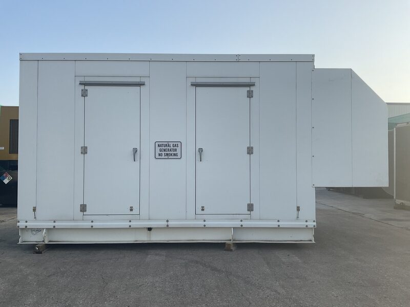 250 KW Cummins, Natural gas generator set, 277/480 Volts, 3-phase, 1800 RPM, GTA855 engine, sound attenuated - Image 1