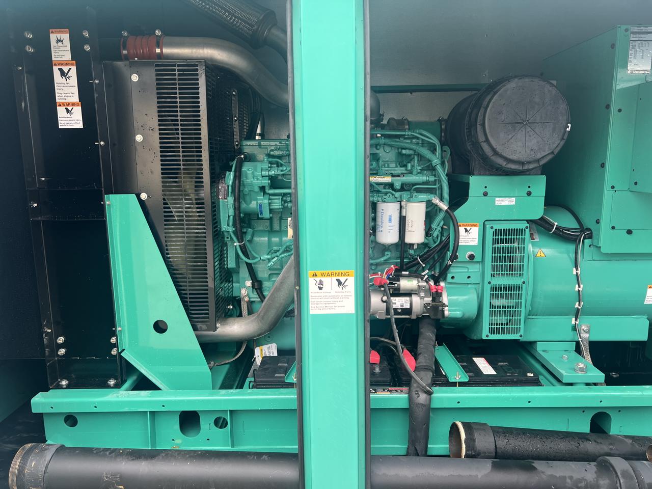 250 KW Cummins / Cummins #QSL9-G7, diesel generator set, base tankk, sound attenuated enclosure, 480 Volts - Image 10