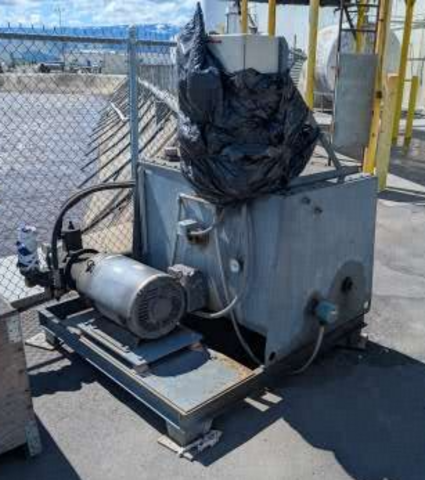 40 HP Van Dorn Sales, hydraulic powerpack, 150 gallon Parker PVH50-50B15-RF-0-5-L pump - Image 1