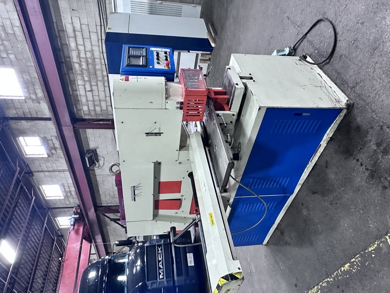 6" x 6" x 1/3" Fabmaster #IWNC-110SD, CNC hydraulic ironworker, 110 ton, dual foot pedals, 2011 - Image 4