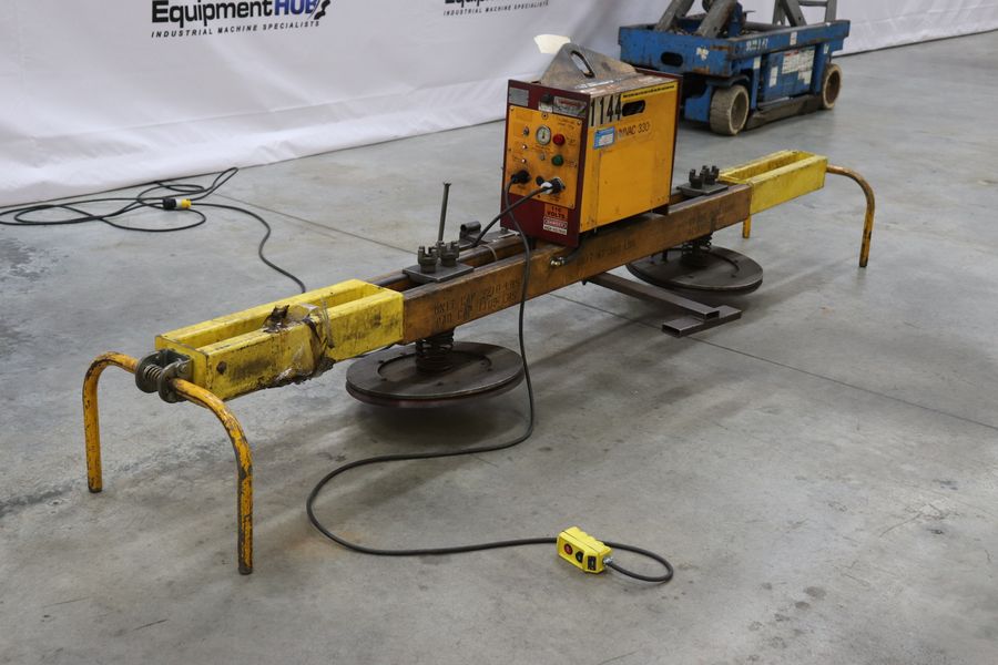 2000 lb. Caldwell #UniVac-330, vacuum lift, 6' usable span, 19" pad diameter, 110 V., 1 phase, adjustable - Image 3
