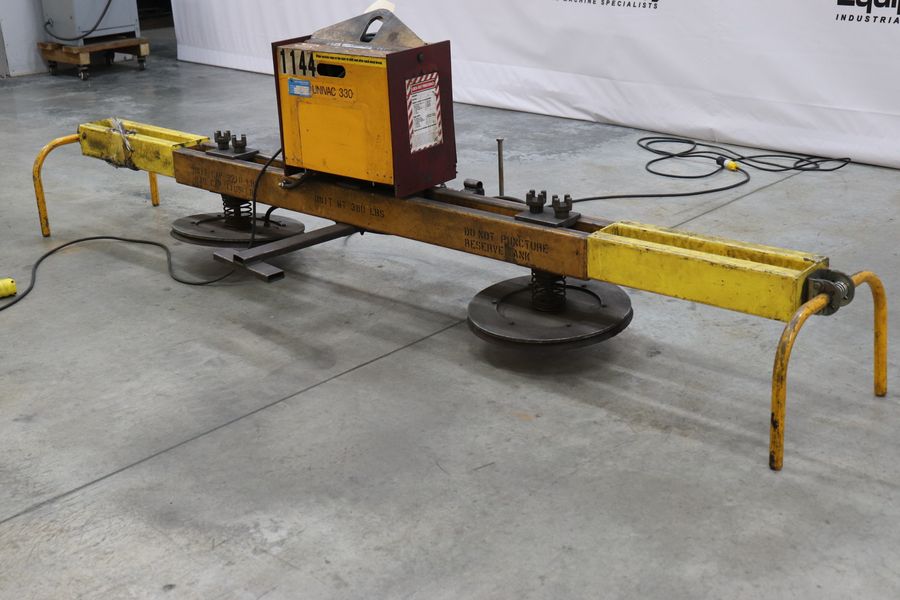 2000 lb. Caldwell #UniVac-330, vacuum lift, 6' usable span, 19" pad diameter, 110 V., 1 phase, adjustable - Image 5