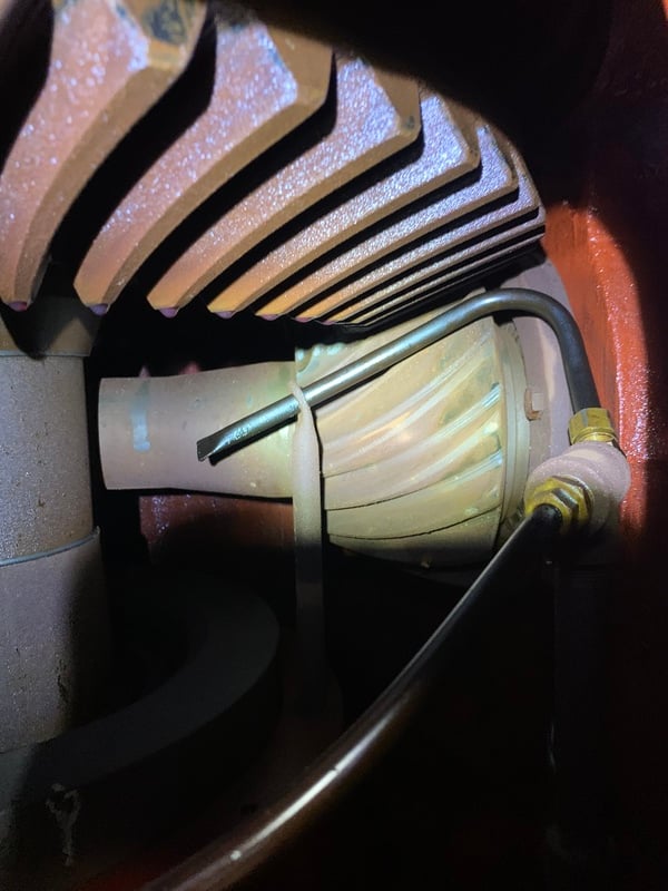 Martco, size 2 hydrapulper gearbox, 3.53:1 ratio, rebuilt - Image 10