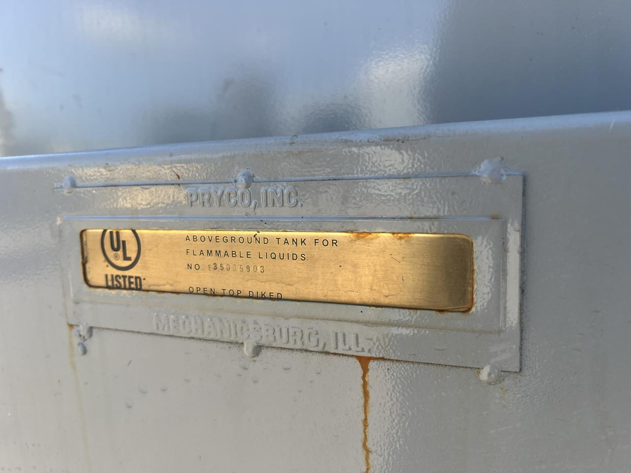 155 gallon Pryco #PY100UL, fuel tank with dual electric pumps, 120/240 V., 1 phase, 2022 - Image 6