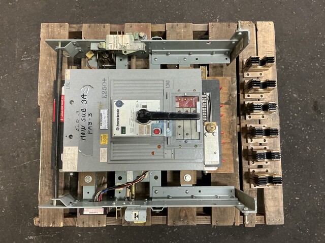 3000 Amps, General Electric, TPVVF8630FC, Power Break circuit breaker, 600 Volts - Image 10