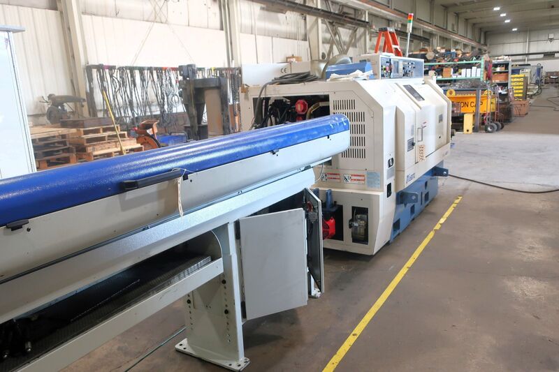 Iemca #Boss-545E, bar feeder, 3-16" to 1-5/8" barstock diameter, 125.9" barstock length, 2006 - Image 2