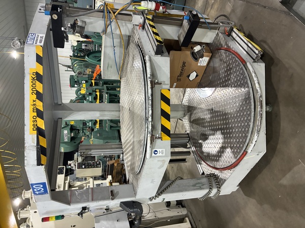 4400 lb. Noxon Stamping Automation, double pallet decoiler - Image 1